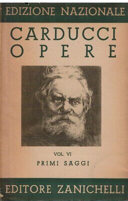 Opere Vol. VI Primi saggi Main Image