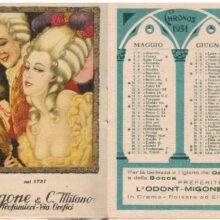 1931 Chronos al profumo Flox "Acconciatura nei tempi"