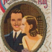 1931 Chronos al profumo Flox "Acconciatura nei tempi"