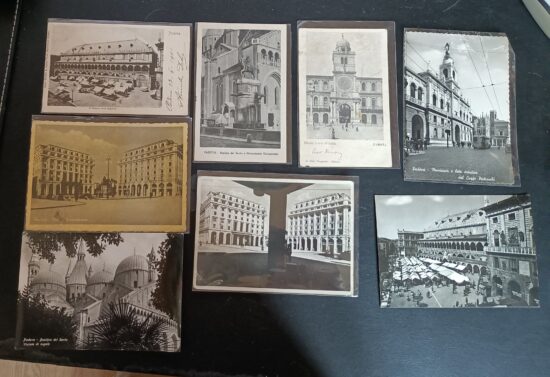 Lotto 13 cartoline della città di Padova