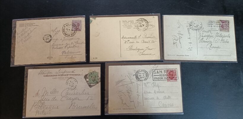 Lotto 10 cartoline Milano tutte viaggiate e formato piccolo