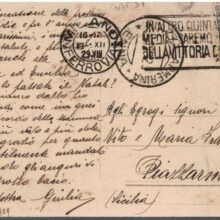 Milano Piazza Cordusio col monumento a Parini