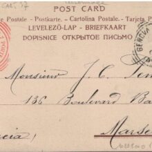 S.M. Elena regina d'Italia. Viaggiata 1908
