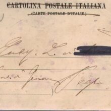 CARTOLINA PUBBLICITARIA ESPOSIZIONE MILANO 1906 SEMPIONE