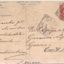 Esposizione 1906 - Il Cairo a Milano. Cartolina viaggiata