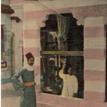 Esposizione 1906 - Il Cairo a Milano. Cartolina viaggiata