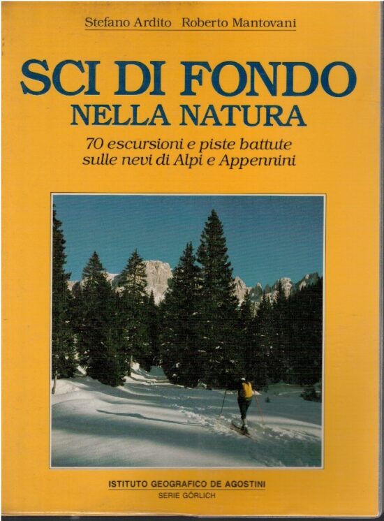 Sci di fondo nella natura