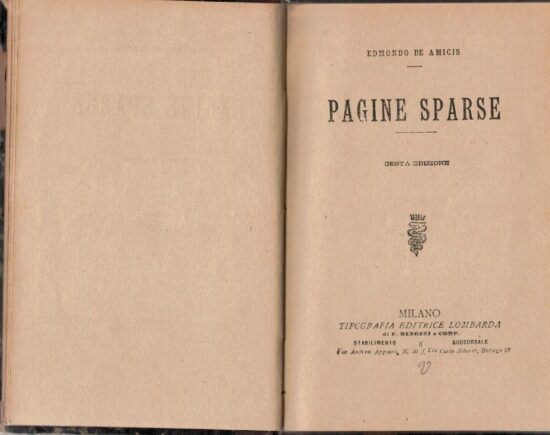 Pagine sparse
