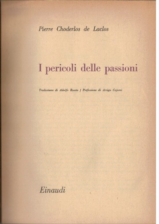 I pericoli delle passioni