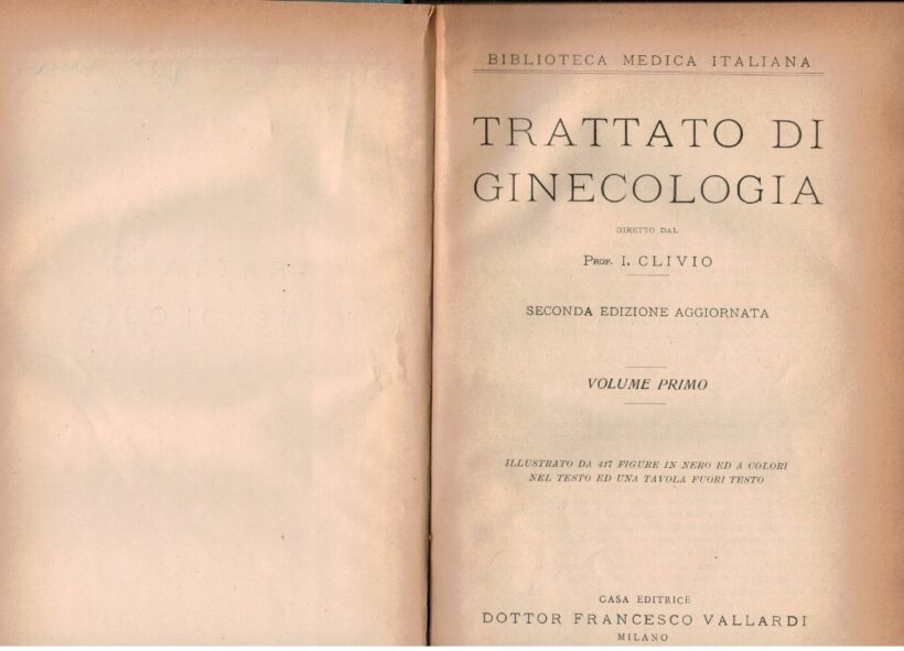 Trattato di ginecologia Vol.I