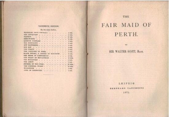 The Fair Maid of Perth