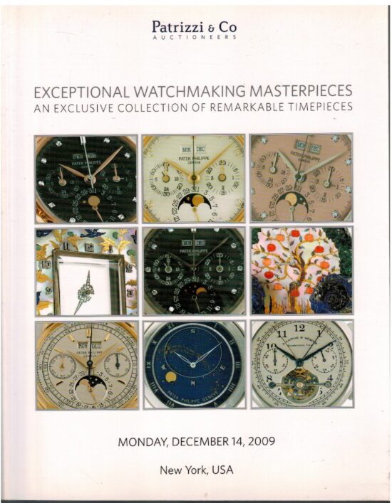 Exceptional watchmaking masterpieces an exclusive collection of