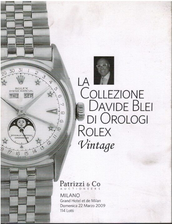 La collezione Davide Blei di orologi Rolex vintage