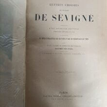 Lettres choisies de madame De Sévigne
