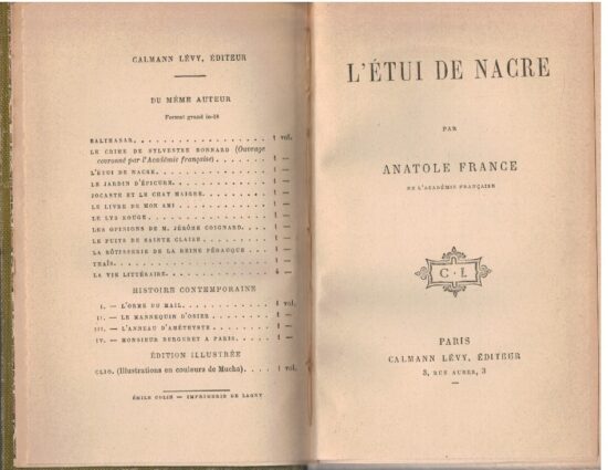L'etui de nacre