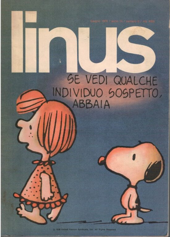 Linus Anno 14 numero 6