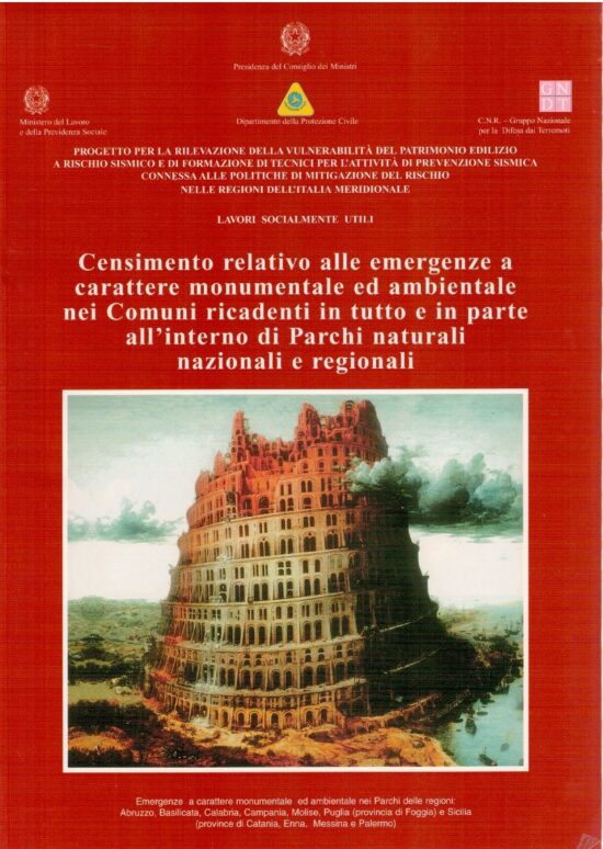 Censimento relativo alle emergenze a carattere monumentale ed am