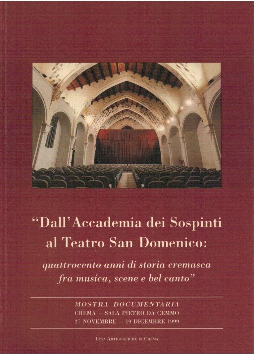 "Dall'Accademia dei Sospinti al Teatro San Domenico" Quattrocent
