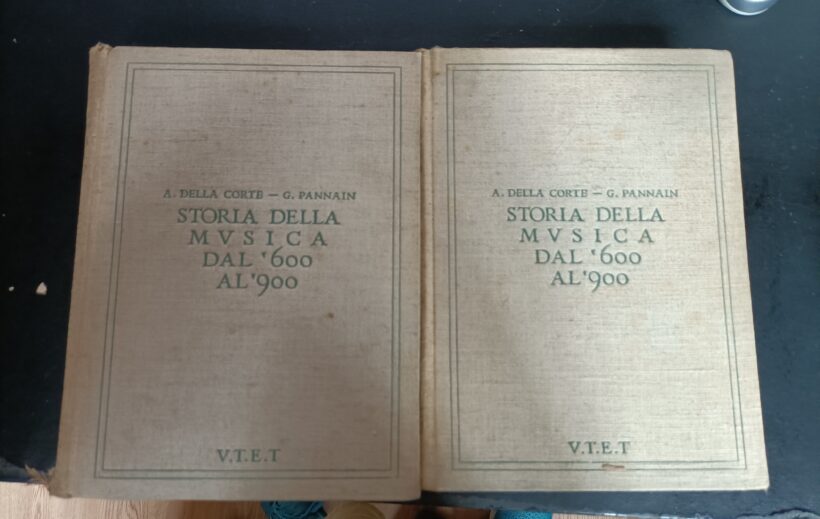 Storia della musica dal '600 al '900 2 volumi