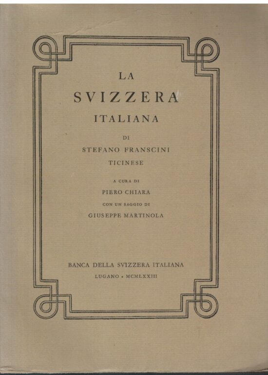 La Svizzera italiana