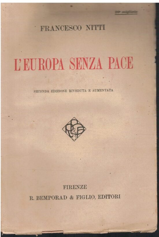 L'Europa senza pace