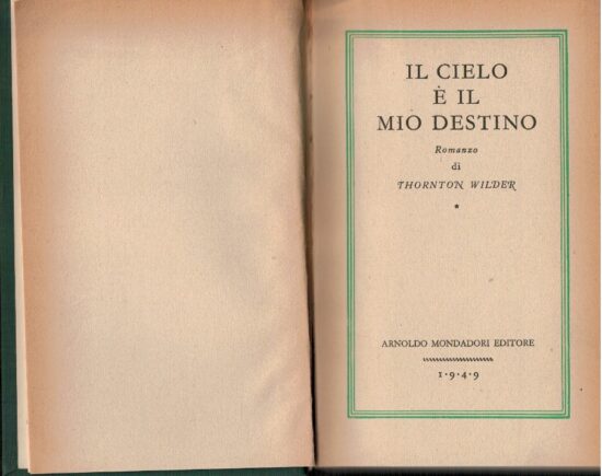 Il cielo è il mio destino