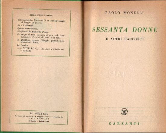 Sessanta donne a altri racconti