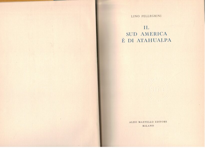 Il Sud America è di Atahualpla