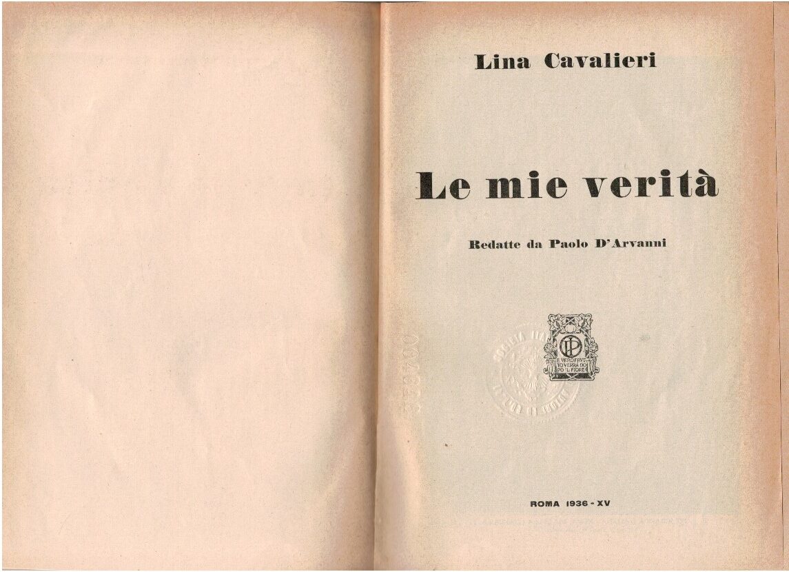 Le mie verità Le mie verità. Redatte da Paolo D'Arvanni