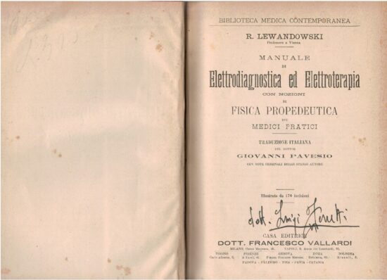 Manuale di elettrodiagnostica ed elettroterapia con nozioni di fisica propedeu