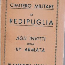 Cimitero Militare di Redipuglia. Agli Invitti della III Cimitero Militare di Redipuglia. Agli Invitti della III. 18 cartoline artistic