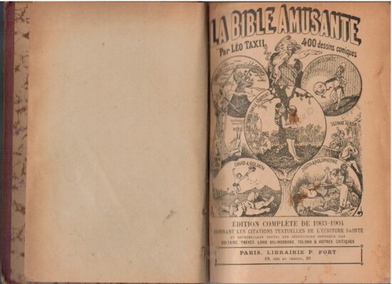 La bible amusante. Edition complète de 1903-1904 - Leo Taxil