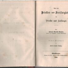Aus dem Priester- und Seelsorgleben für Priester und Seelsorger - Johann Bapti