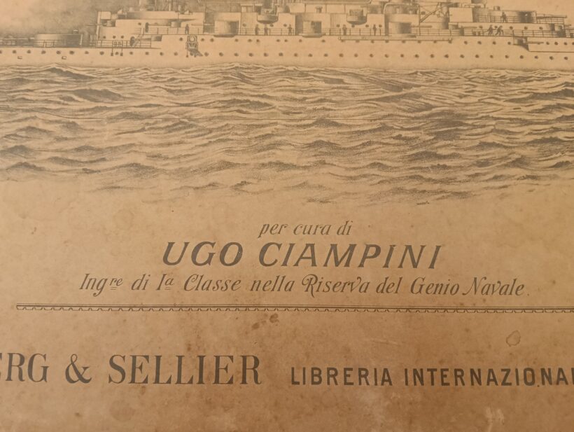 Modello scomponibile di Incrociatore corazzato - Ugo Ciampini