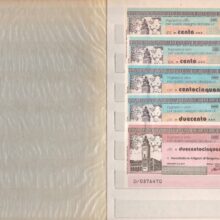 Album di miniassegni anni 70 - AA.VV