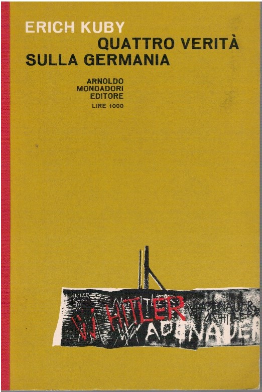 Quattro verità sulla Germania - Erich Kuby