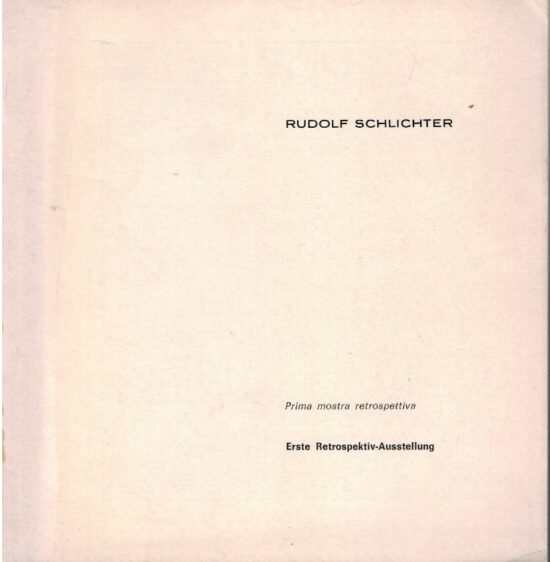 Rudolf Schlichter prima mostra retrospettiva - AA.VV