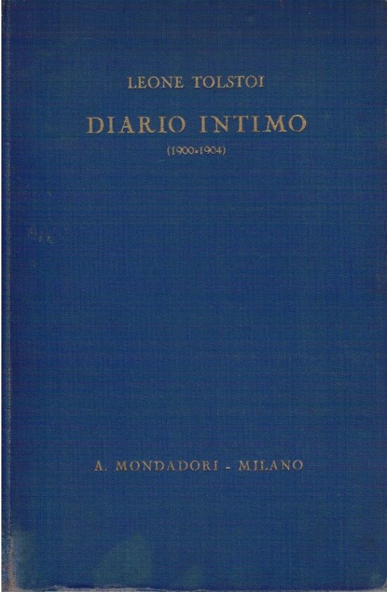 Diario intimo (1900-1904) - Leone Tostoi