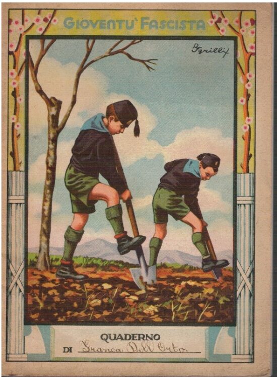 Quaderno balilla - Gioventu' fascista - AA.VV