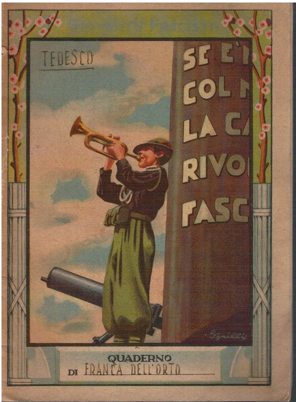 Quaderno balilla - Gioventu' fascista - Tedesco - AA Quaderno balilla - Gioventu' fascista - Tedesco - AA.VV