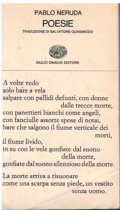 Poesie - Pablo Neruda
