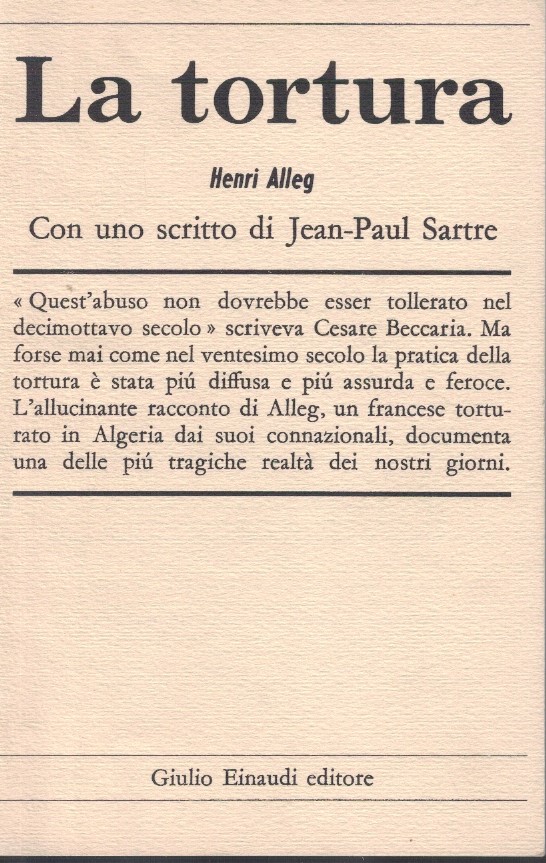 La tortura - Henri Alleg
