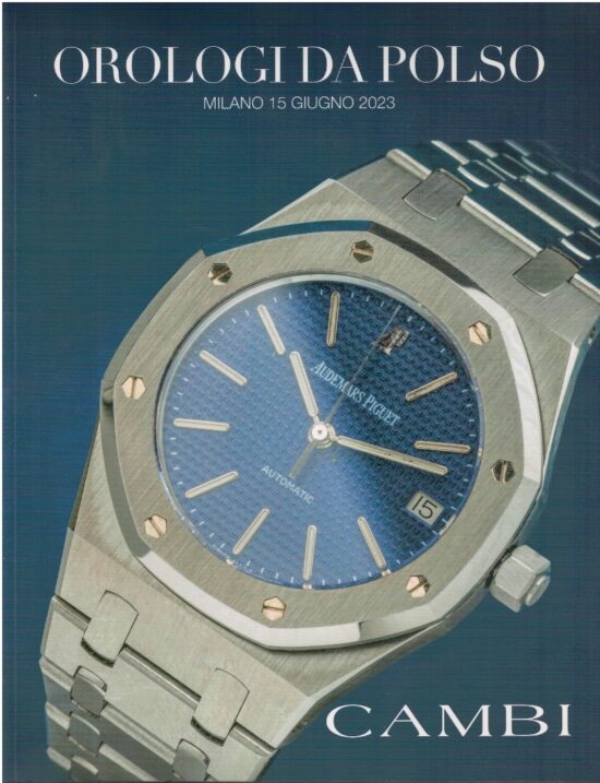 Orologi da polso. Milano 15 giugno 2023 - AA.VV