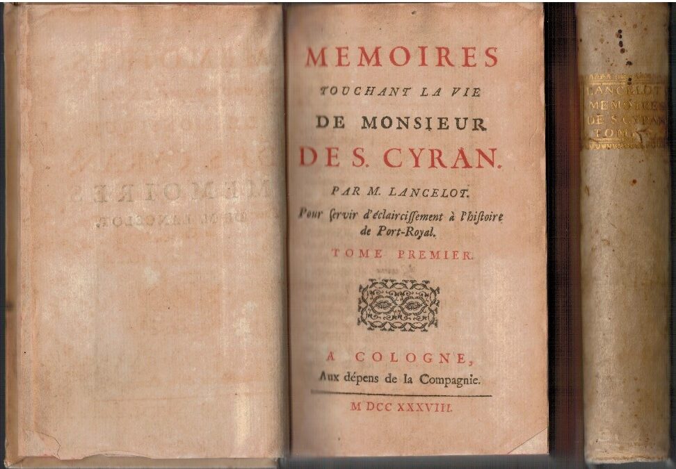 Mémoires touchant la vie de Monsieur de S. Cyran. Par M. Lancelot Mémoires touchant la vie de Monsieur de S. Cyran. Par M. Lancelot. Pour servir