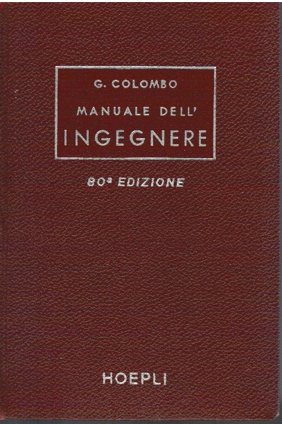 Manuale dell'ingegnere - G.Colombo