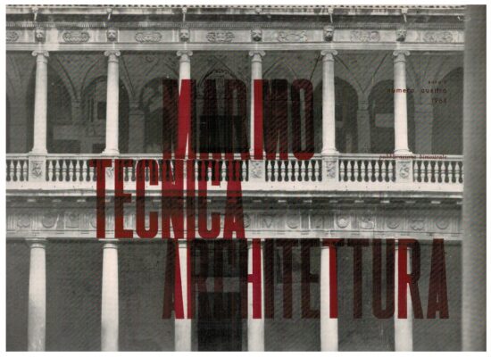 Marmo tecnica architettura numero quattro anno V - AA.VV
