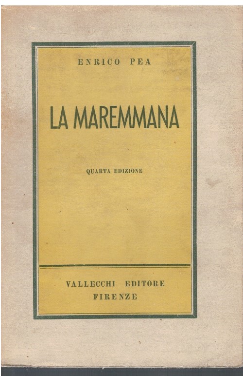 La maremmana - Enrico Pea