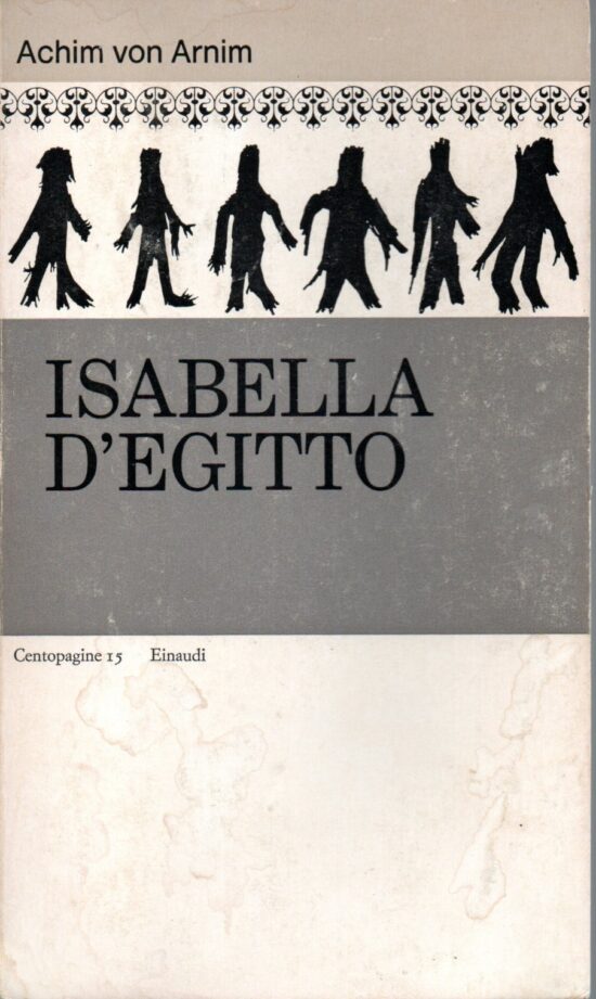 Isabella d'Egitto - Achim Von Arnim