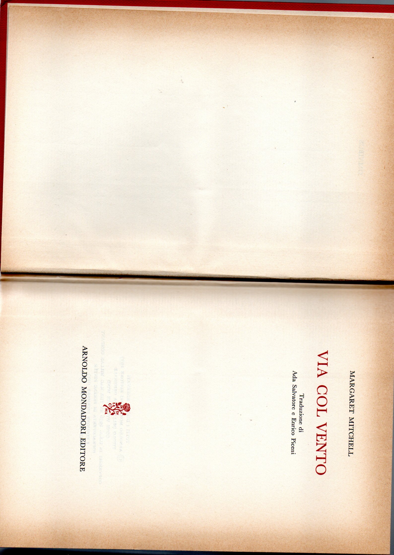 Via col vento - Margaret Mitchell