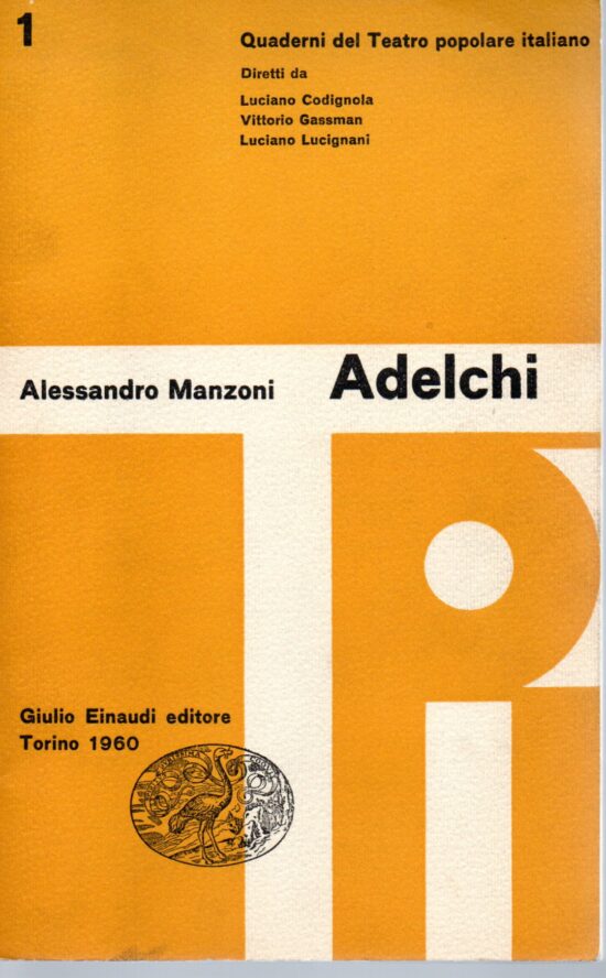 Adelchi - Alessandro Manzoni